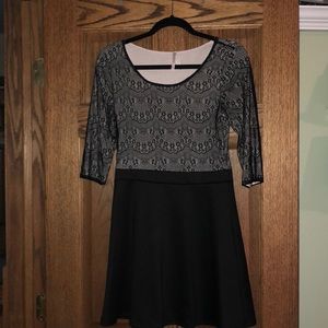 Medium formal black dress